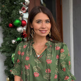 Molly Floral Smocked Mini Dress