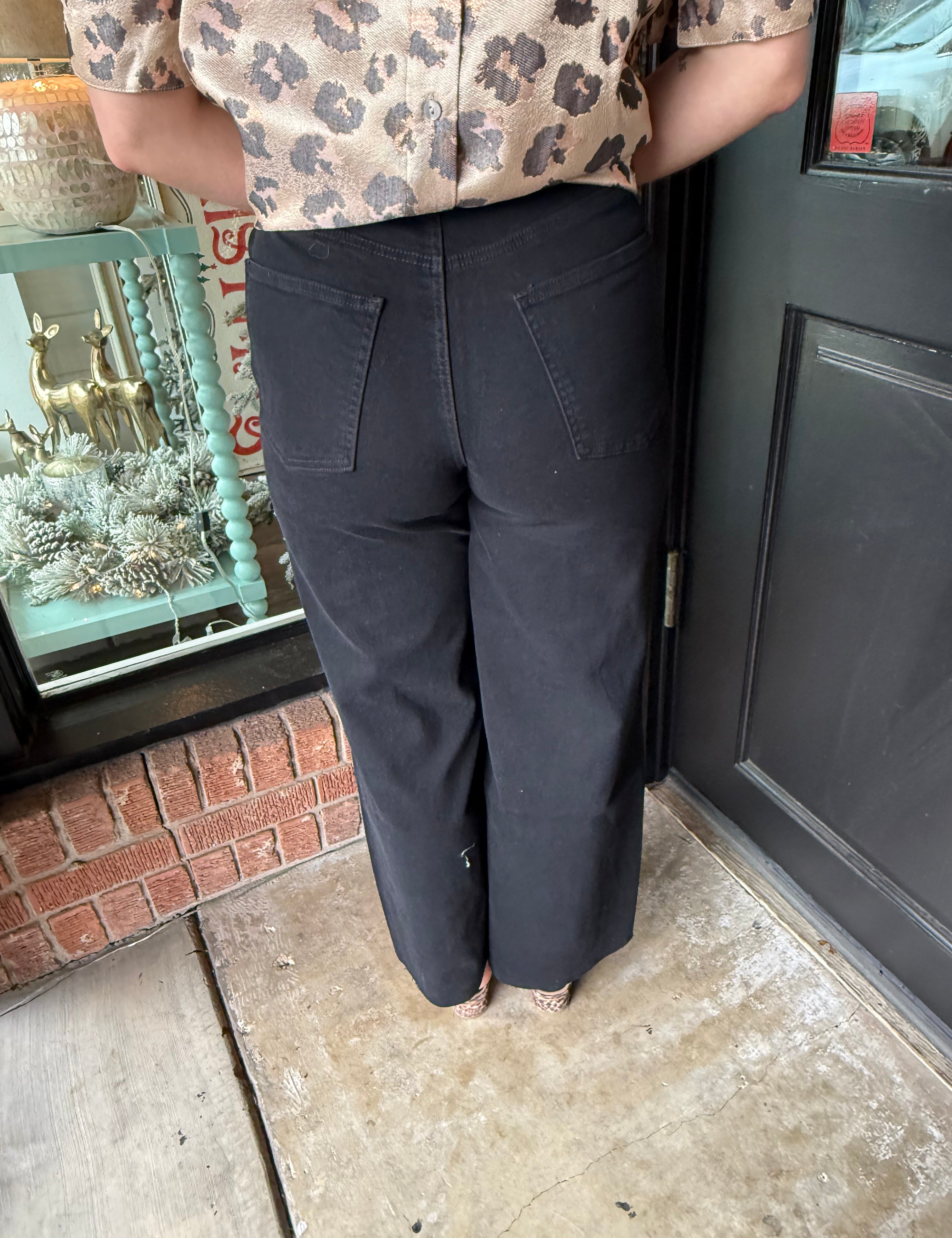 Eloise Stretch High-Waisted Denim