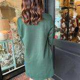 Ellia Solid Mini Dress