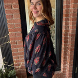 Lenny Floral Button Down Top