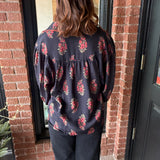 Lenny Floral Button Down Top