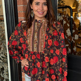 Wren Floral Long Sleeve Top