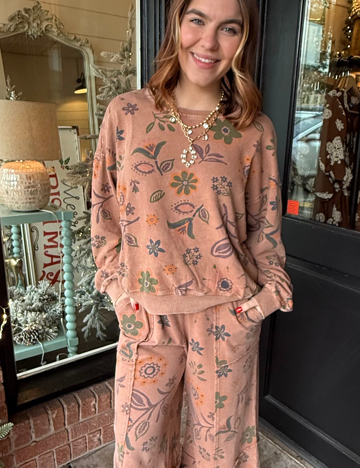 Alexis Floral Print Pants