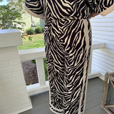 Randi Zebra Top & Pant Set