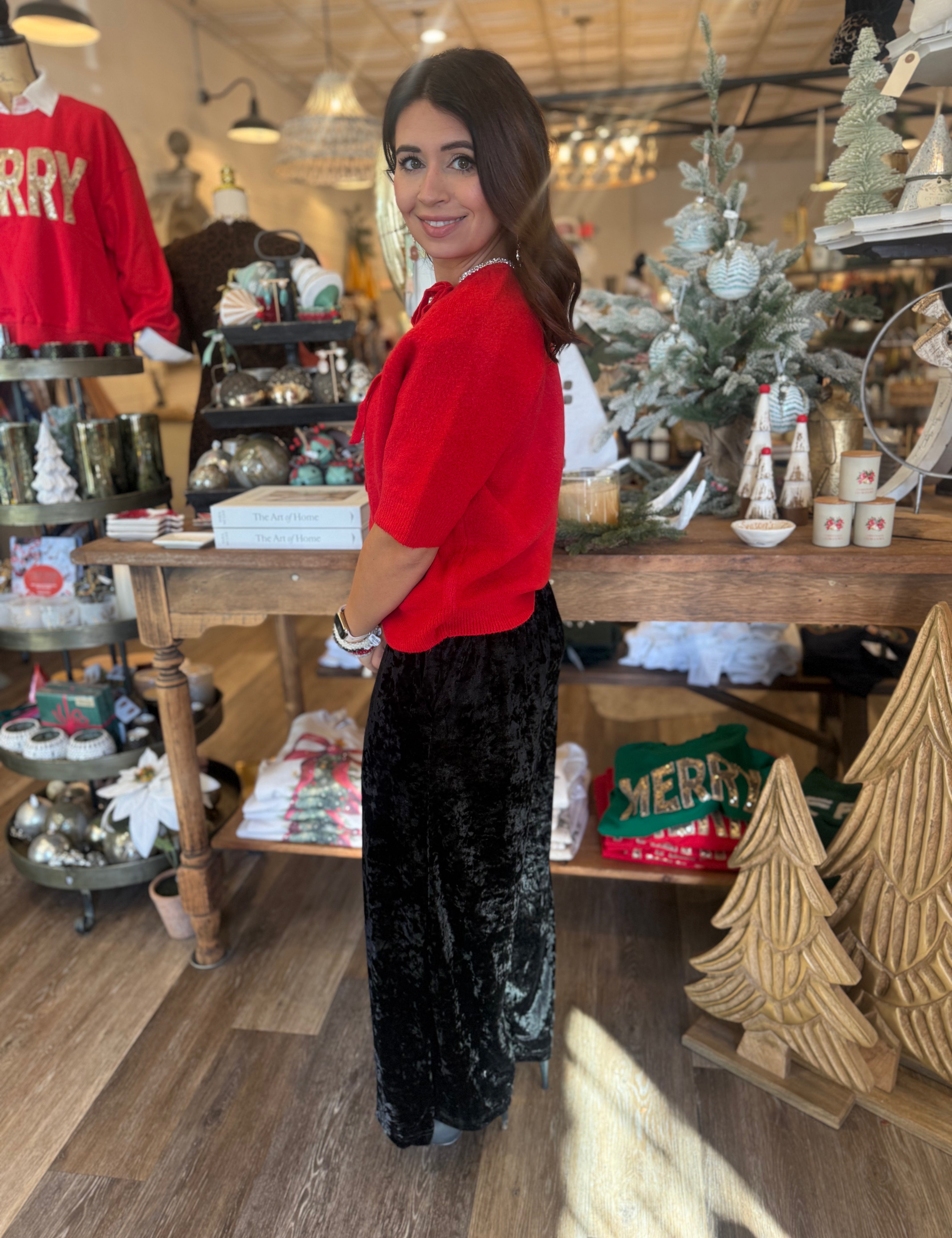 Stephanie Velvet Pants