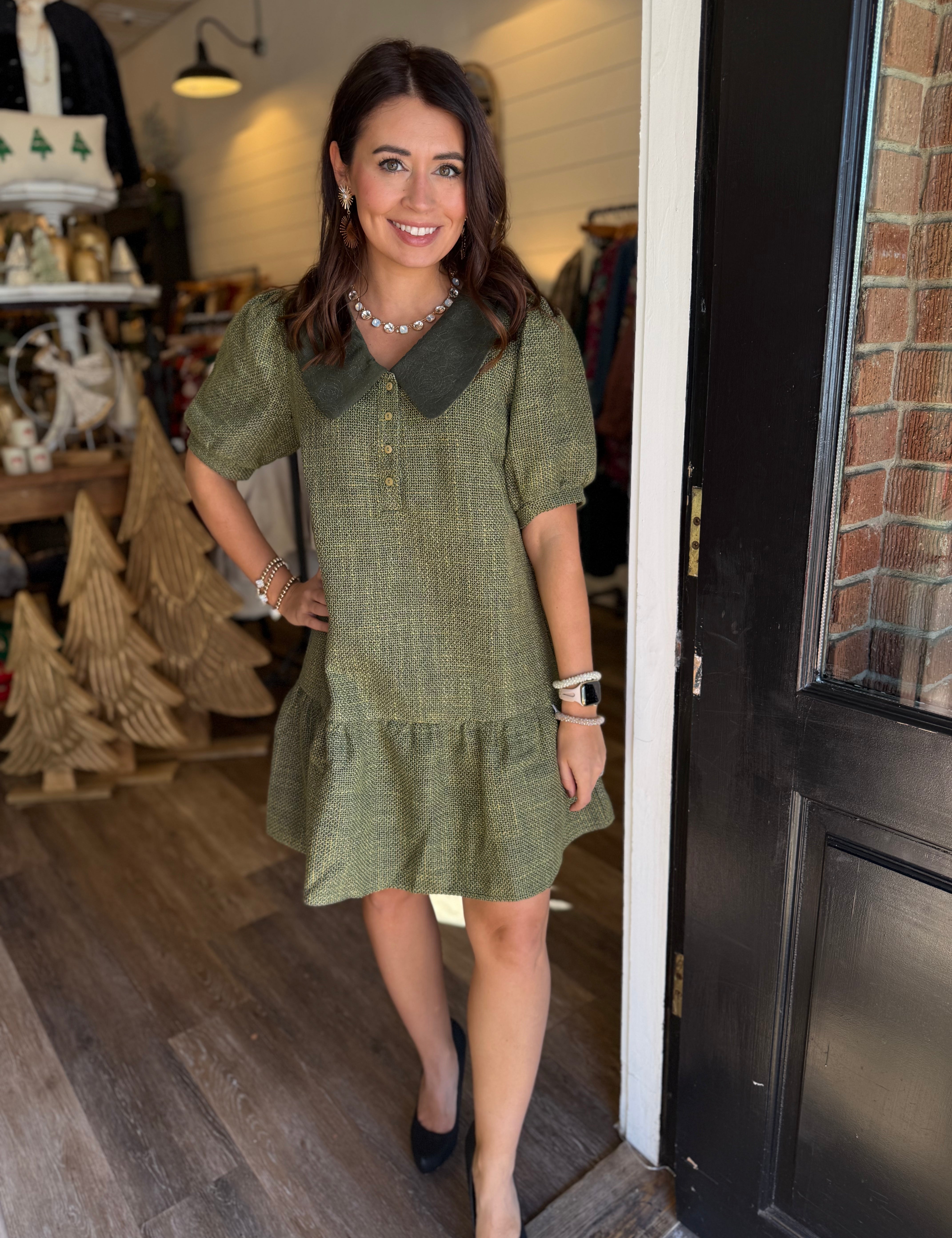Juliet Tweed Dress