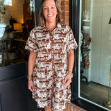 Betina Floral Embroidered Shirt Dress