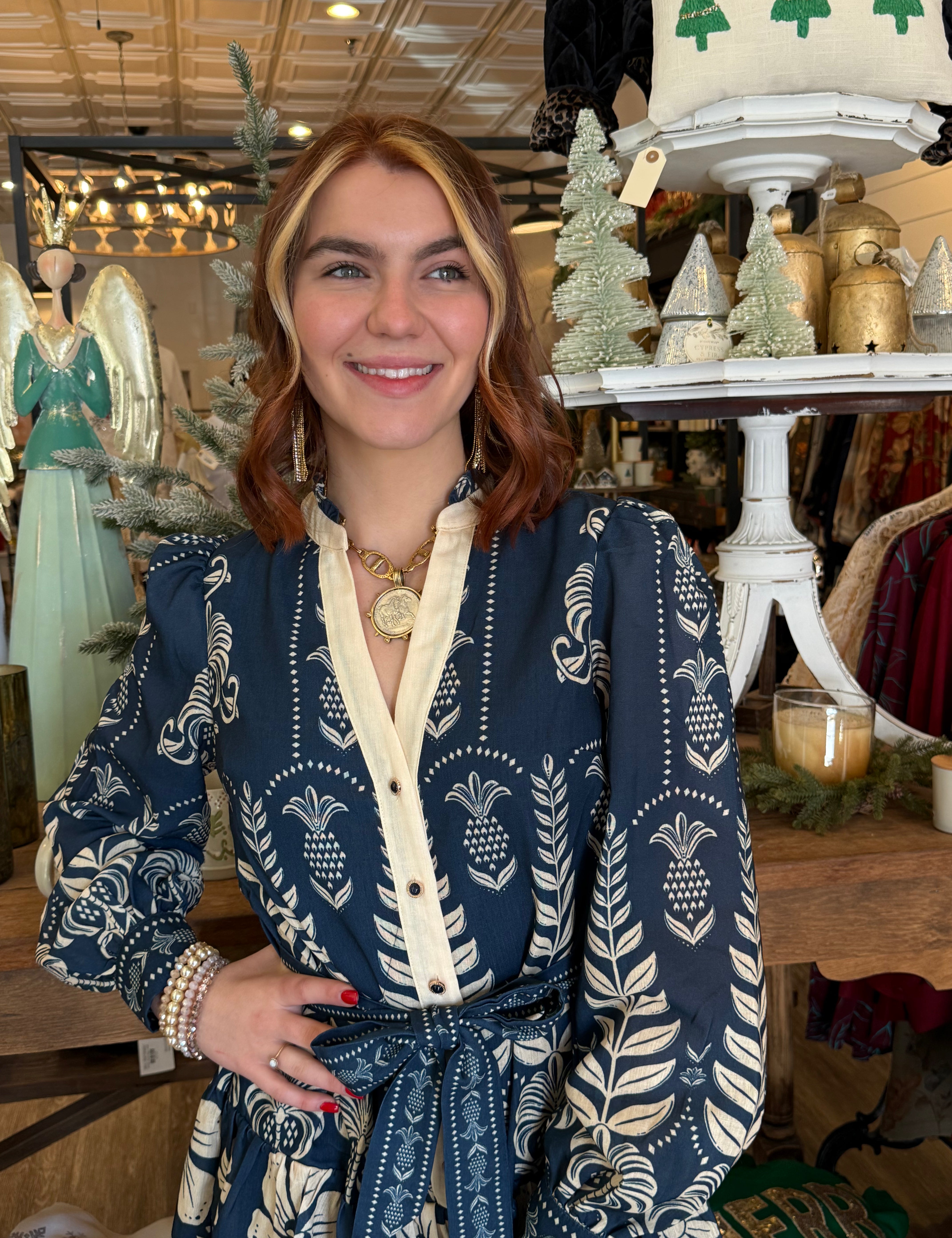 Kendall Floral Button Up Dress