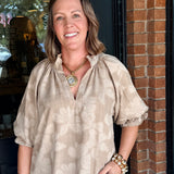 Amber Jacquard Dress