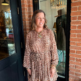 Dani Leopard Mini Dress