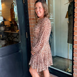 Dani Leopard Mini Dress