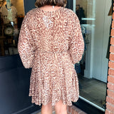 Dani Leopard Mini Dress