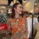 Nina Flared Mini Dress