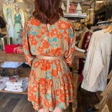 Nina Flared Mini Dress