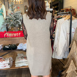 Lena Button Down Sweater Dress