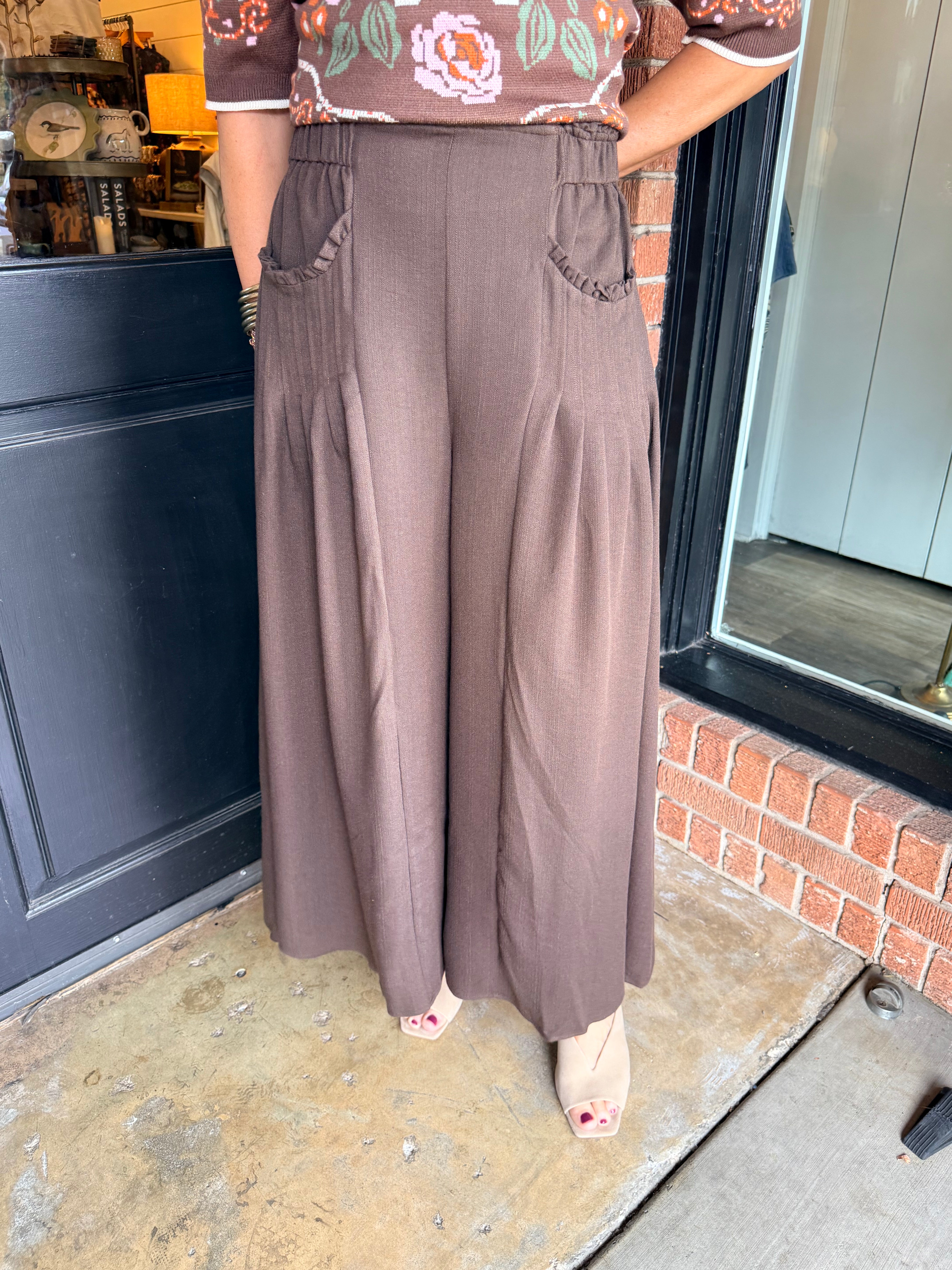 Marissa Wide Leg Palazzo Pants