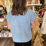 Eileen Mock Neck Knit Top