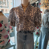 Nellie Ruffle V-Neck Blouse