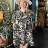 Jacey Leopard Dress