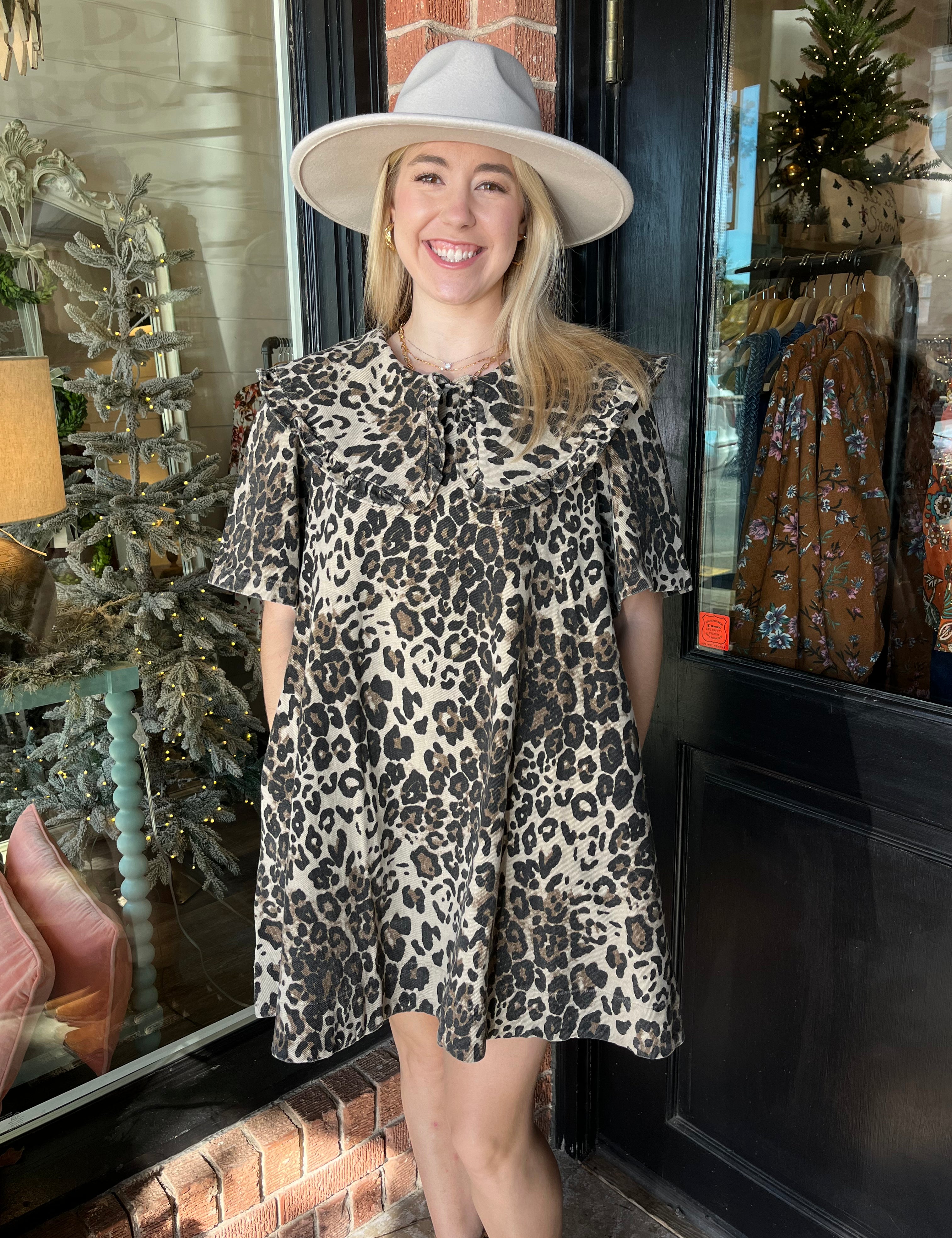 Jacey Leopard Dress