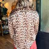 Fran Leopard Woven Top
