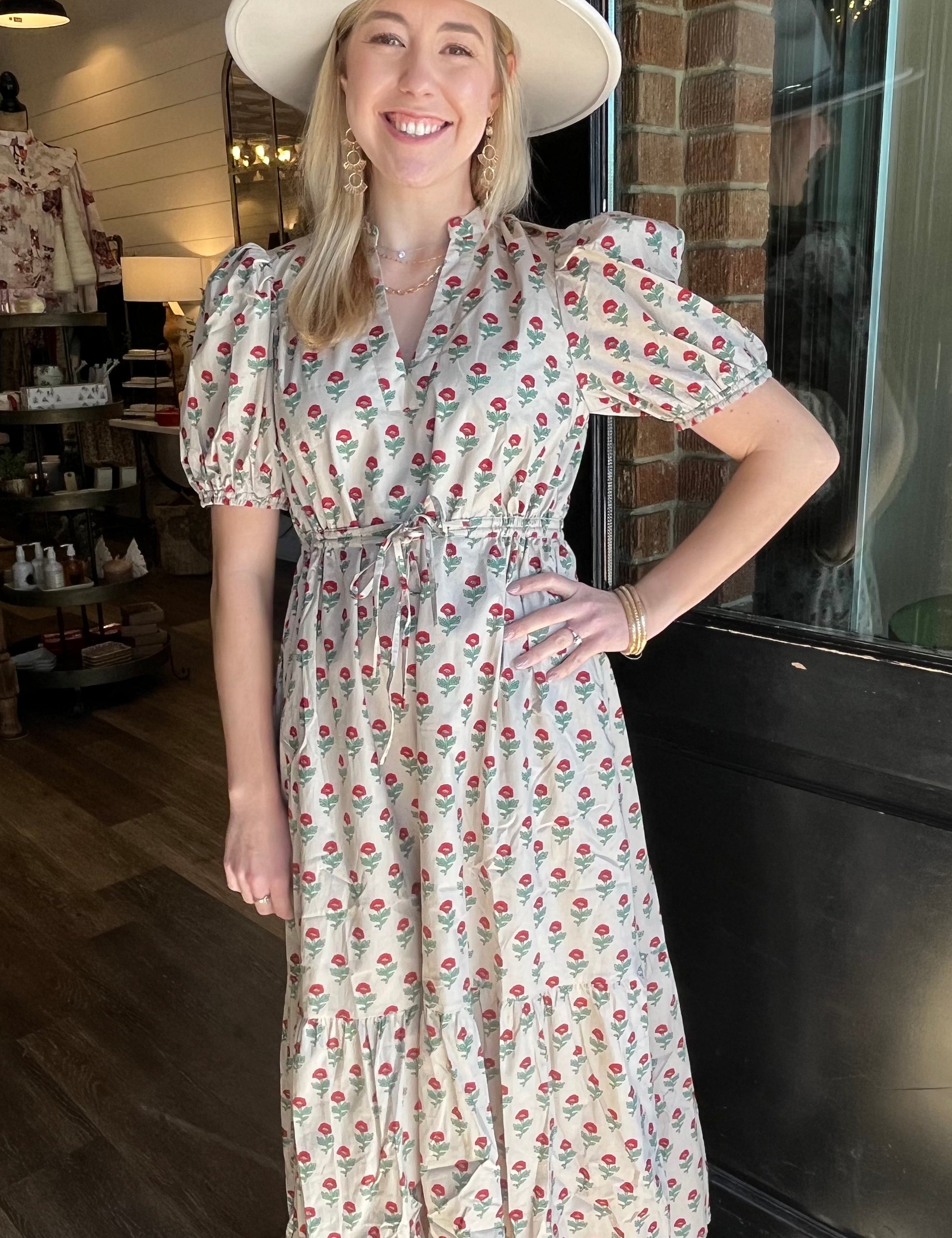 Emma Floral Dress