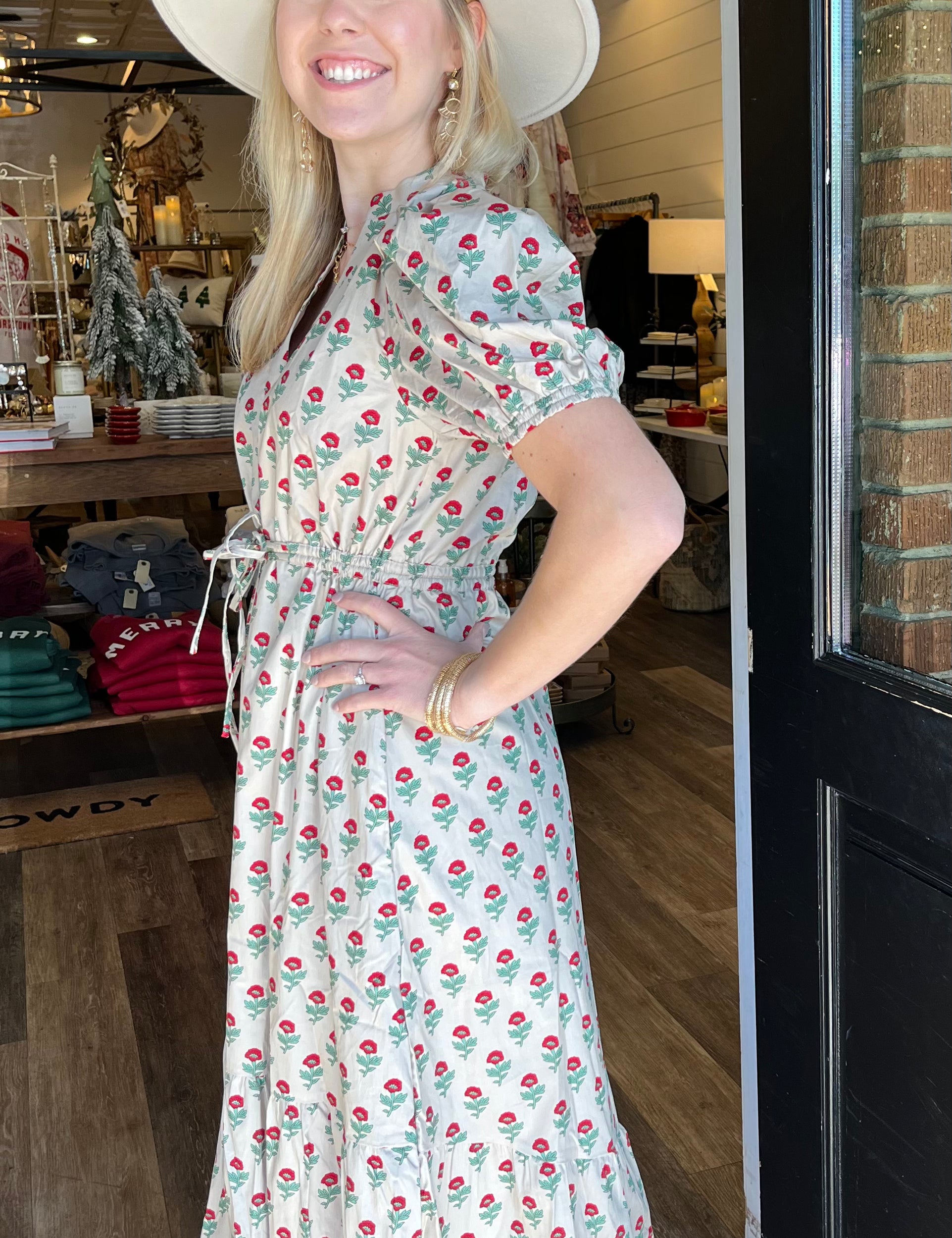 Emma Floral Dress