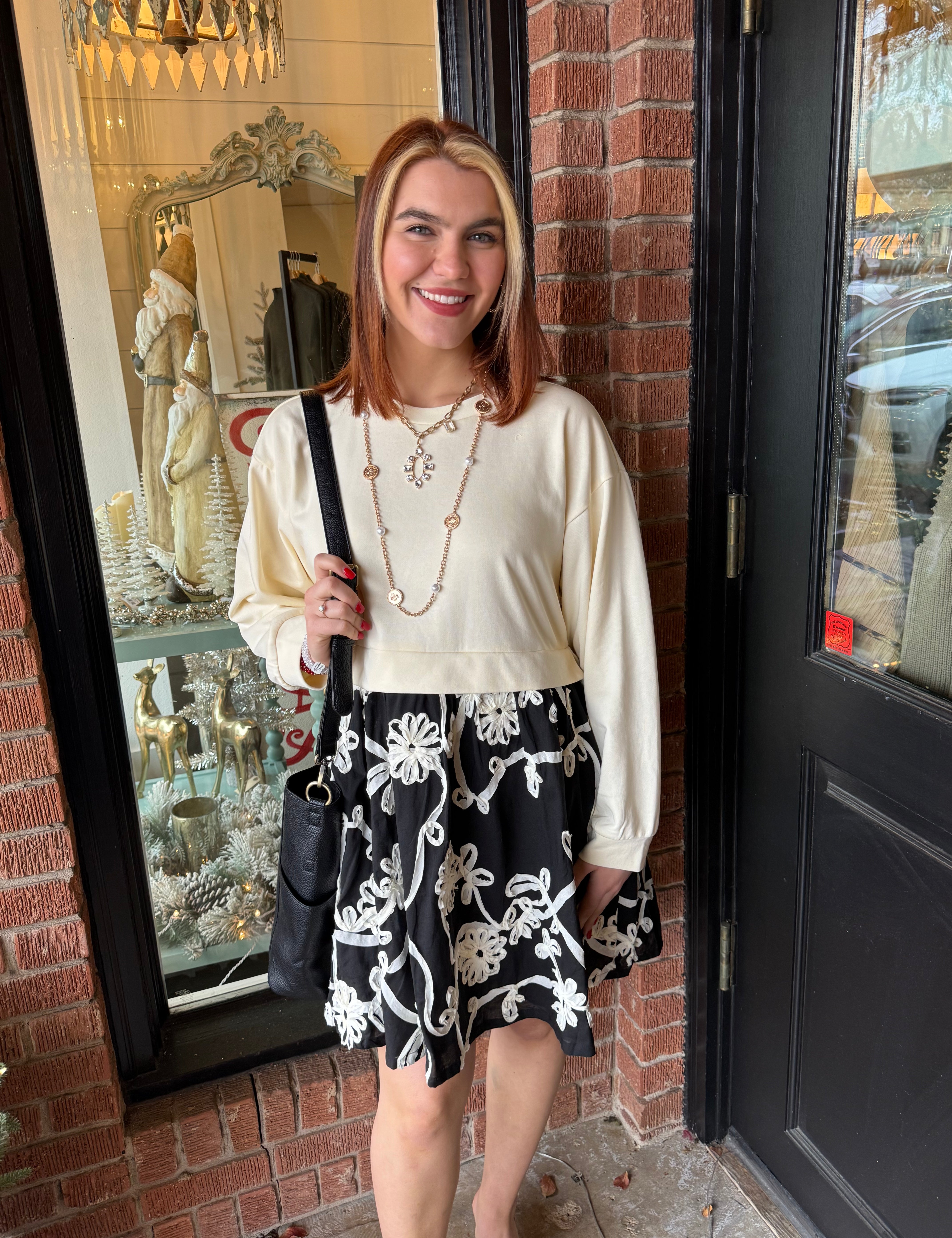 Charlotte 3D Floral Dress