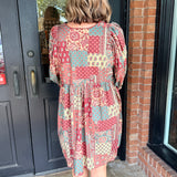 Bella Paisley Mini Dress