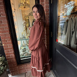 Cassidy Collared Midi Dress