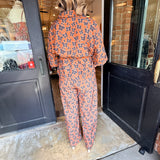 Shelia Button Floral Top