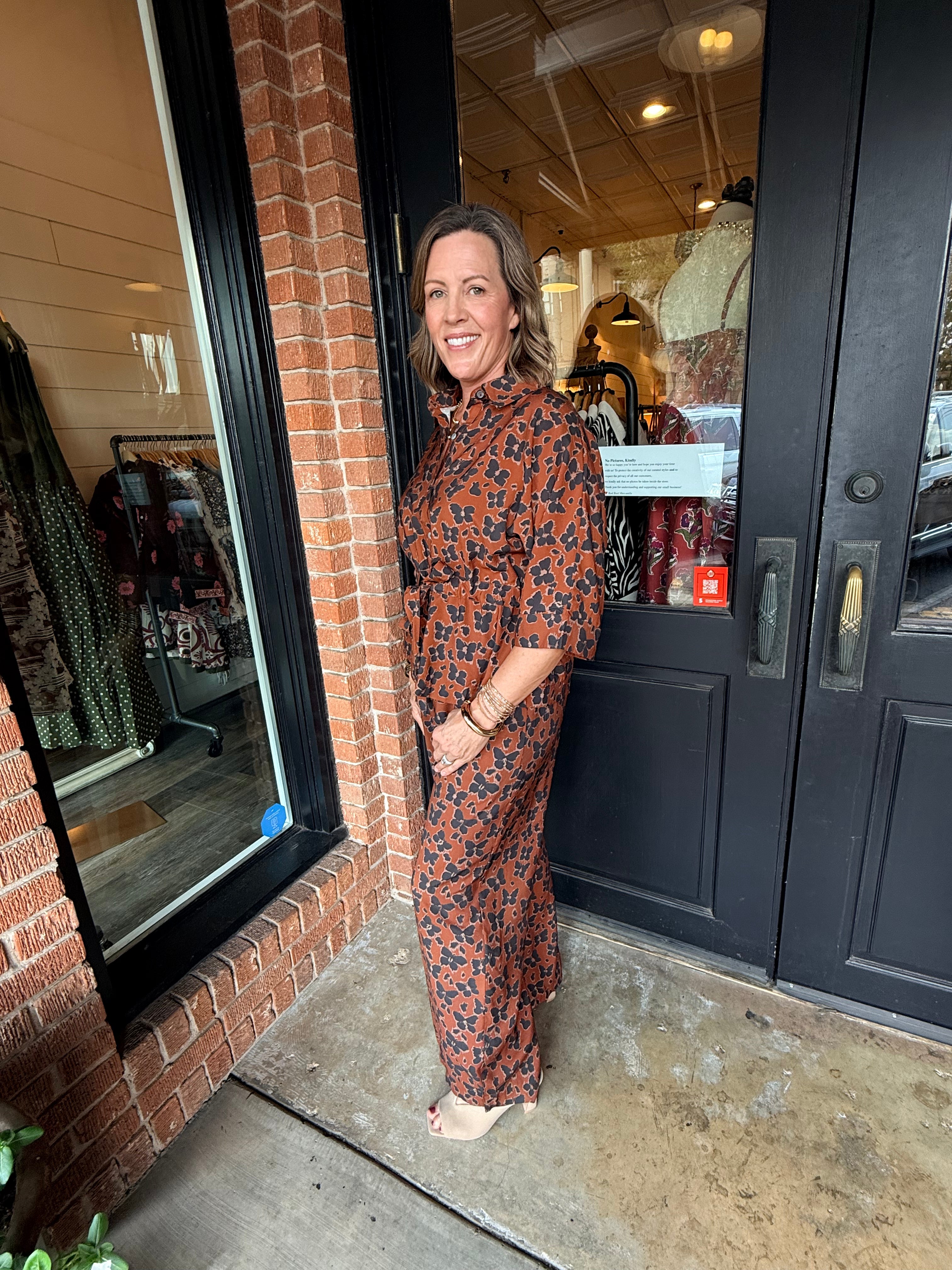 Sheila Floral Print Pants
