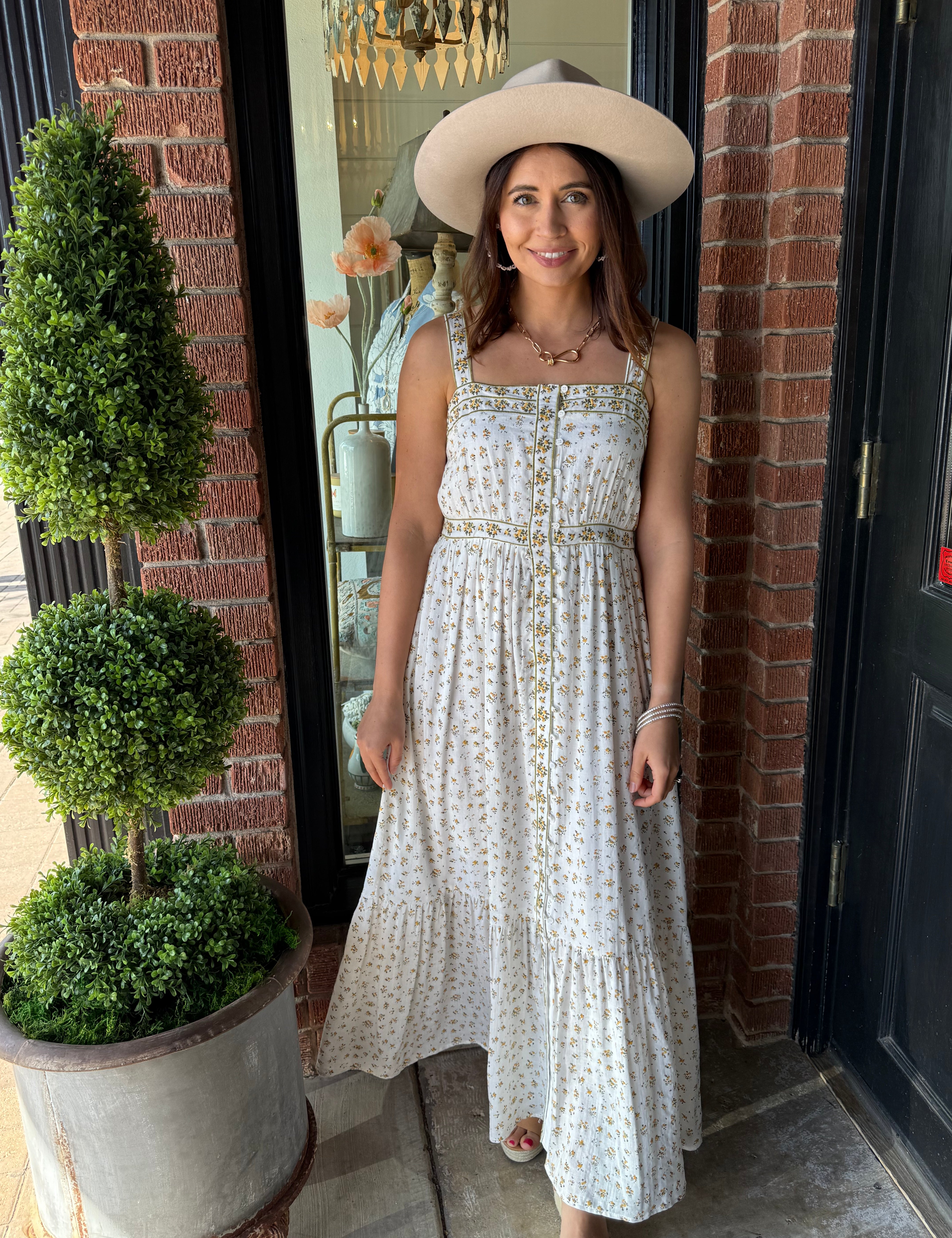 Emilia Floral Maxi Dress