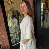 Rowan Oversized Pocket Knit Sweater