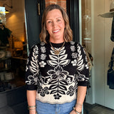 Stevie Pattern Knit Top