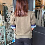 Daniela Collar Knit Top