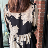 Elise Printed Button Down Top