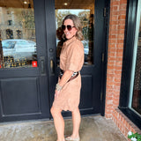 Collette Suede Mini Dress