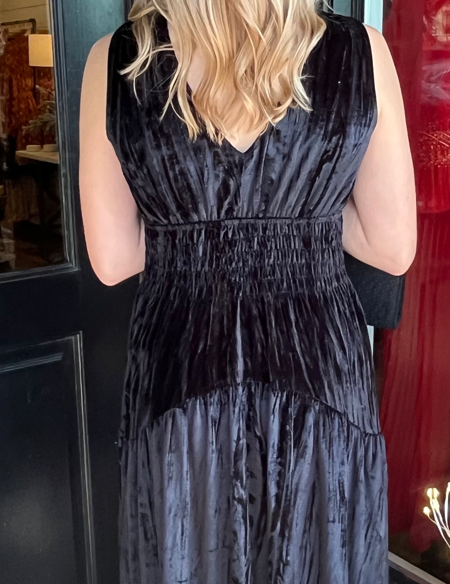 Ellie Velvet Dress