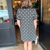 Stevie Floral Zip Front Mini Dress