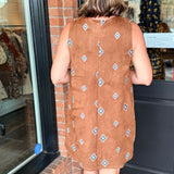 Lindsy Embroidered A-Line Dress