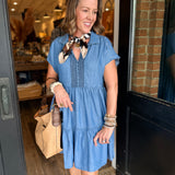 Bentley Chambray Mini Dress