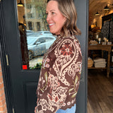 Mason Floral Knit Sweater