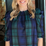 Hudson Plaid Top