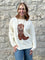 Cowboy Boot Graphic Sweatshirt
