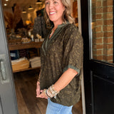Jennifer Animal Print Top