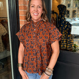 Kira Floral Top