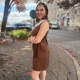 Margot Contrast Collar Mini Dress