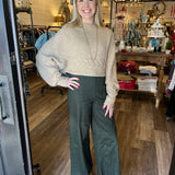 Abby Dark Green Pants