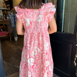 Nina Two Tone Midi Dress